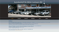 Desktop Screenshot of dewittelantaarnbv.nl